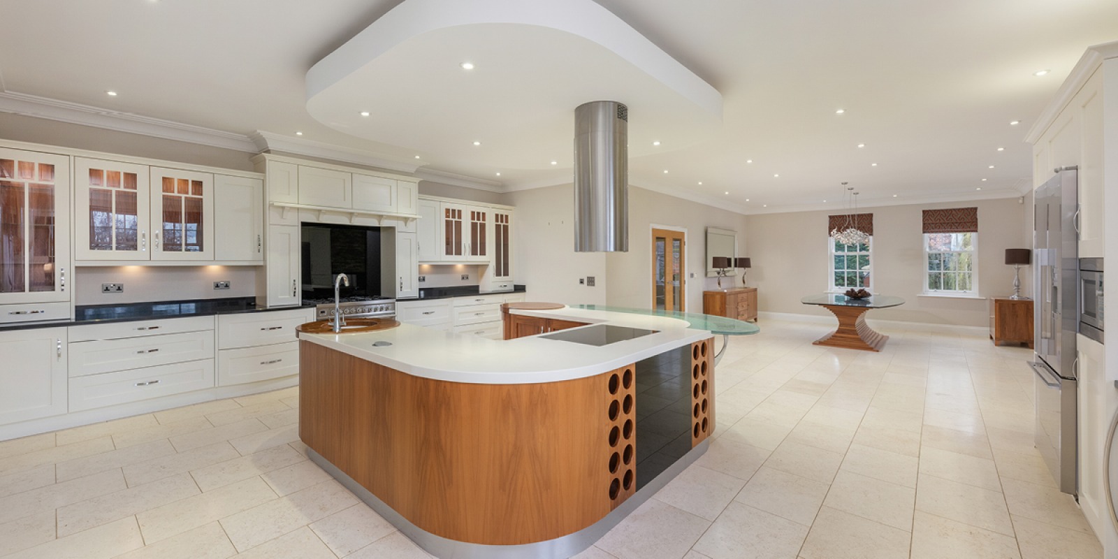 See Inside South Fields, a Family Home with a Swimming Pool for Sale near Morpeth Living North